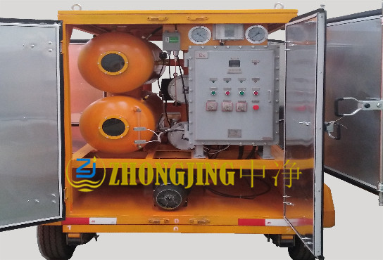 ZYC系列防爆型厢式拖车式真空滤油机