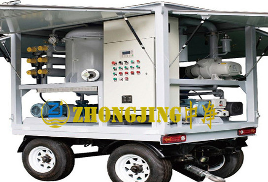 ZYA系列厢式拖车式全自动真空滤油机